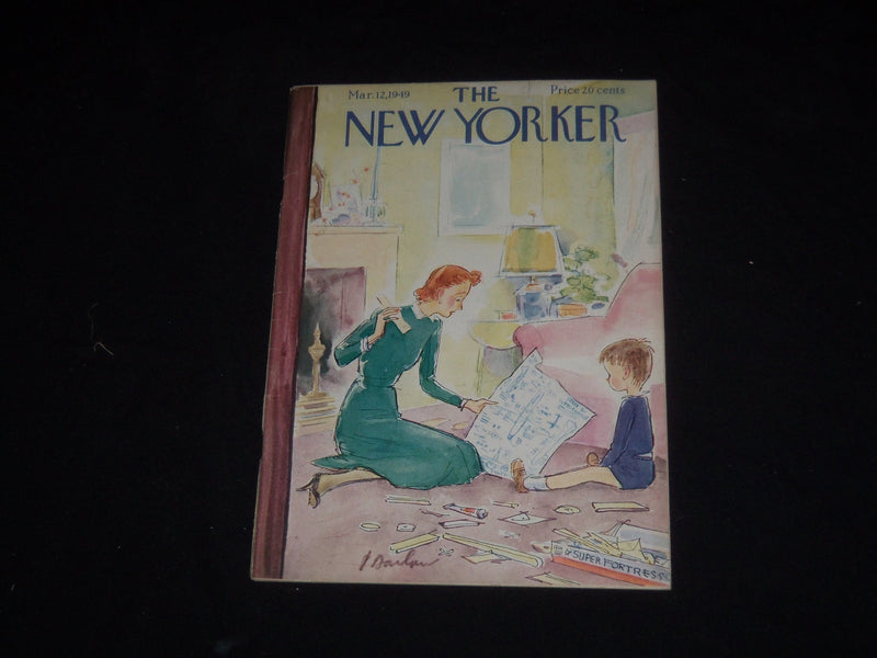 1949 MARCH 12 THE NEW YORKER MAGAZINE - ILLUSTRATED COVER - NY 305