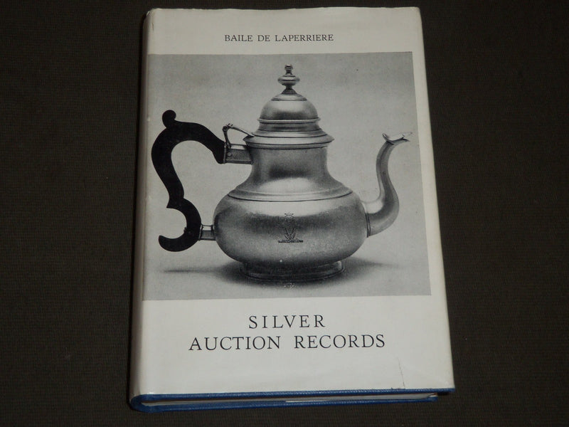 1978/1979 SILVER AUCTION RECORDS BY LAPERRIERE BOOK 3RD EDITION - KD 3703