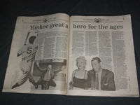 1999 MAR 9 NEW YORK DAILY NEWS NEWSPAPER - JOE DIMAGGIO DIED 1914-1999 -NP 4059