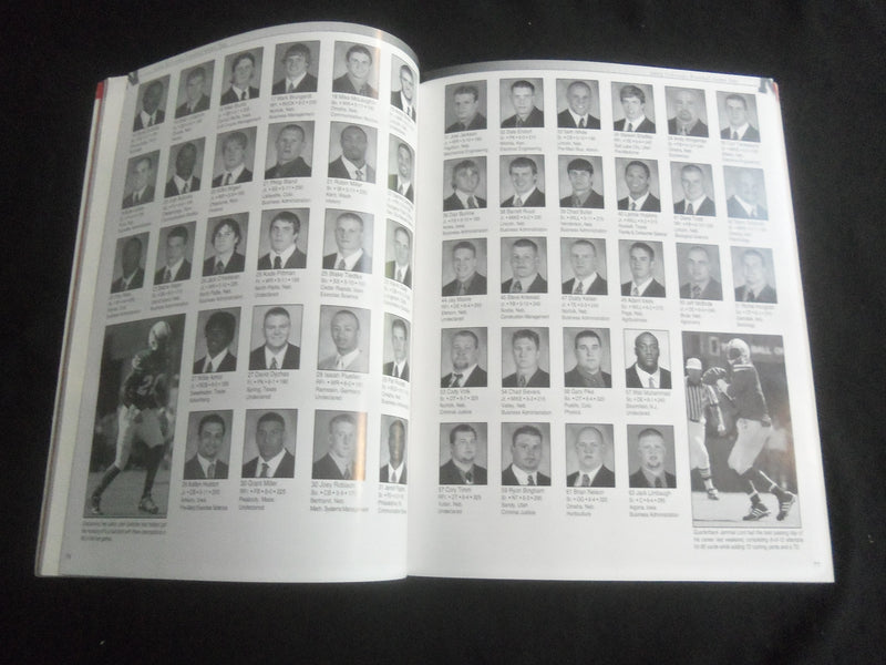 2003 SEP 13 FOOTBALL PROGRAM - UNIV OF NEBRASKA VS PENN STATE UNIV - B 5534S