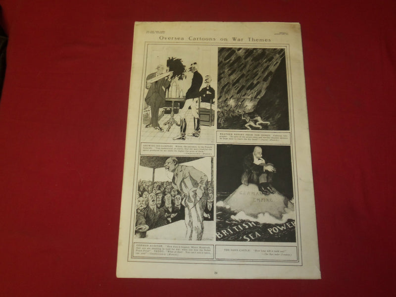 1915 AUGUST 12 NY TIMES PICTORIAL SECTION - GENERAL VON HINDENBURG - NP 3966