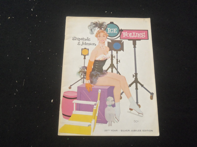1961 SHIPSTADS & JOHNSON ICE FOLLIES SOUVENIR PROGRAM - SILVER JUBILEE - B 1140V