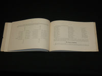 1889 MARCH 26 THOMAS RECEPTION SOUVENIR PROGRAM - PARA RUBBER SHOE CO. - J 7043