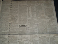 1826 NOVEMBER 3 NEW ENGLAND PALLADIUM & COMMERCIAL ADVERTISER - NP 3979