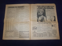 1965 JUNE 28 NATIONAL STAR CHRONICLE NEWSPAPER - CLAMS CURE CANCER - NP 6895