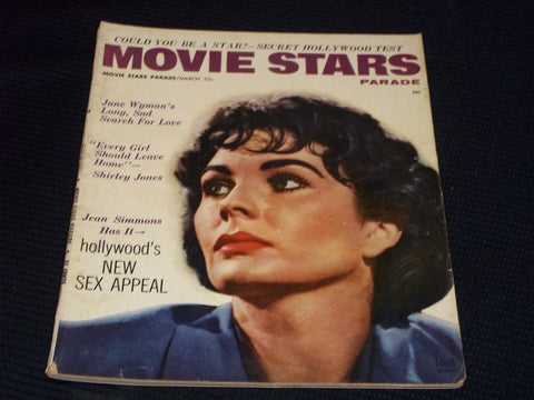 1956 MARCH MOVIE STARS PARADE MAGAZINE - LIZ TAYLOR COVER - E 15818