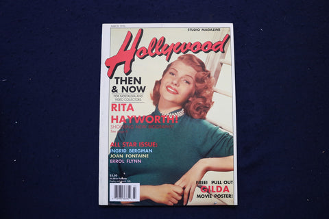 1990 MARCH HOLLYWOOD STUDIO MAGAZINE - RITA HAYWORTH COVER - E 18862