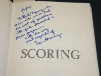 1972 SCORING A SEXUAL MEMOIR BOOK INSCRIBED BY DAN GREENBURG - FIRST EDN - D 408