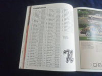 1980 OCTOBER 25 FOOTBALL PROGRAM - NORTHWESTERN UNIV VS INDIANA UNIV - SP 1217V