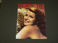 2003 FALL/WINTER BLACK TIE MAGAZINE-VOL. 1, NUM. 6- GREAT COVER & PHOTOS- B 4014