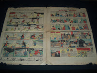 1936 MAY 24 MINNEAPOLIS TRIBUNE SUNDAY COLOR COMICS SECTION -DIZZY DEAN- NP 3718