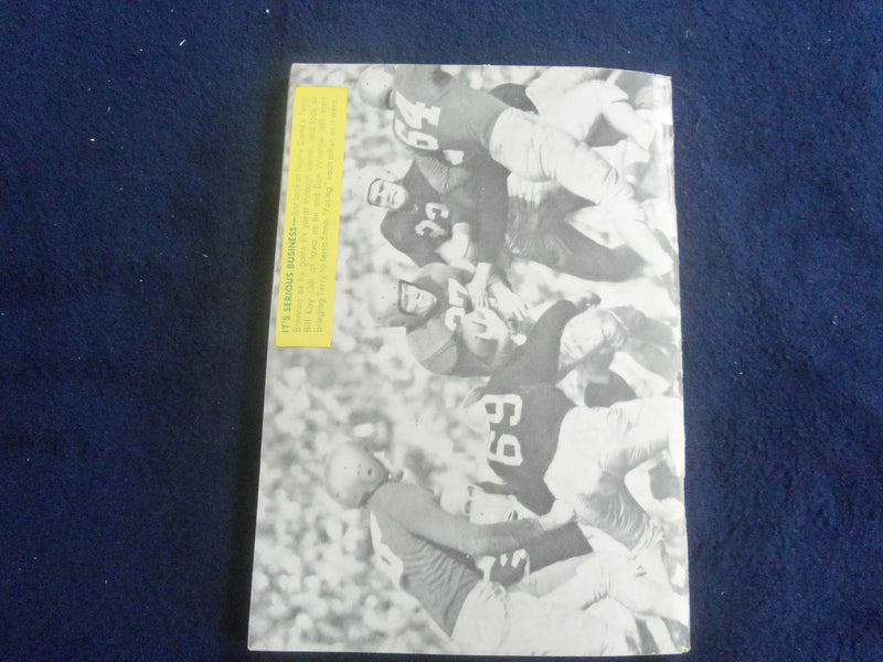1948 FOOTBALL DIGEST - GENE ROSSIDES & FRED NADHERNY COVER - SP 7492H