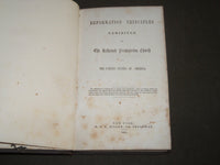 1852 REFORMATION PRINCIPLES EXHIBITIED BY PRESBYTERIAN CHURCH BOOK - KD 4946