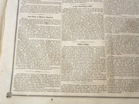 1851 FEBRUARY 15 BOSTON MUSEUM NEWSPAPER - NIGHT BY HENRY LONGFELLOW - NP 9033