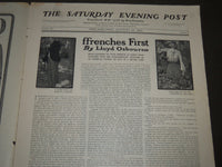 1902 AUGUST 23 THE SATURDAY EVENING POST MAGAZINE - ILLUSTRATED COVER- SP 1056