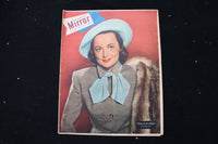 1949 JANUARY 2 SUNDAY MIRROR MAGAZINE - OLIVIA DE HAVILLAND COVER - E 26308