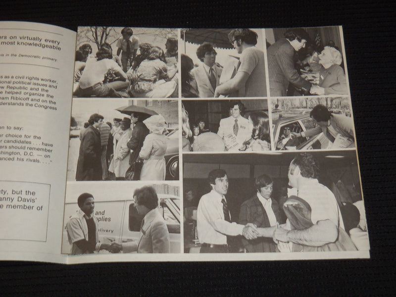 1976 LANNY DAVIS FOR CONGRESS CAMPAIGN LOT OF 3 - J 9549