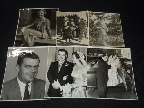 JAMES MCCONE & WIFE PHOTO ARCHIVE - 6 TOTAL PHOTOS - #60