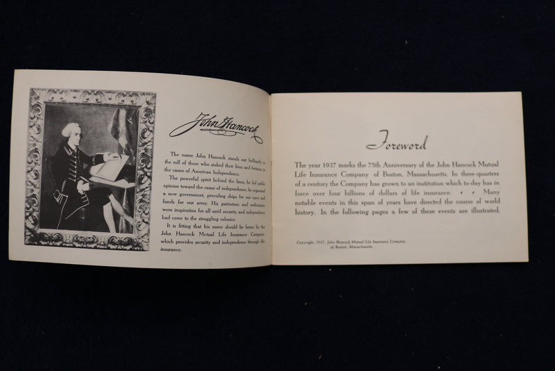 1937 FROM COVERED WAGON TO CHINA CLIPPER-SOFTCOVER-JOHN HANCOCK INS. CO.- K 1620