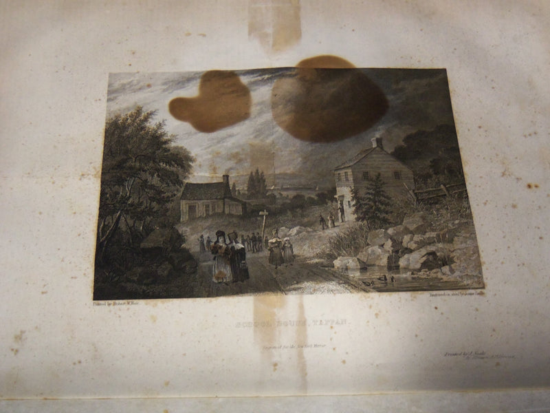 1832-1833 NEW YORK MIRROR AND LADIES GAZETTE BOUND VOLUME - ENGRAVINGS - R 89L