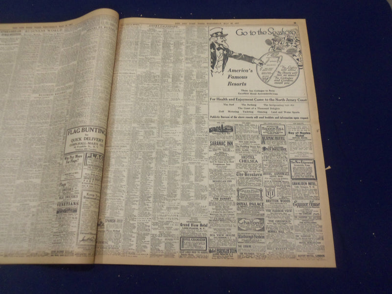 1917 MAY 16 NEW YORK TIMES - CHANCELLOR SILENT ON PEACE AIMS - NT 9157