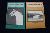 1979-1984 WISCONSIN HORSEMEN'S NEWS MAGAZINE - LOT OF 6 - O 3359