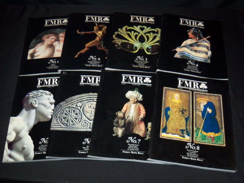 1981-1984 FMR FRANCO MARIA RICCI MAGAZINE LOT OF 8 - GREAT PHOTOS - O 1701