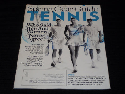 2013 MARCH TENNIS MAGAZINE - MARIA SHARAPOVA FRONT COVER - E 2294