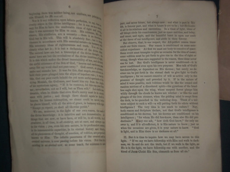 1855 & 1857 WESLEYAN UNIVERSITY SENIOR CLASS SERMONS - LOT OF 3 - J 4523