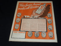 1918 DECEMBER 14 THE COUNTRY GENTLEMAN MAGAZINE ILLUSTRATED COVER ART - E 2878