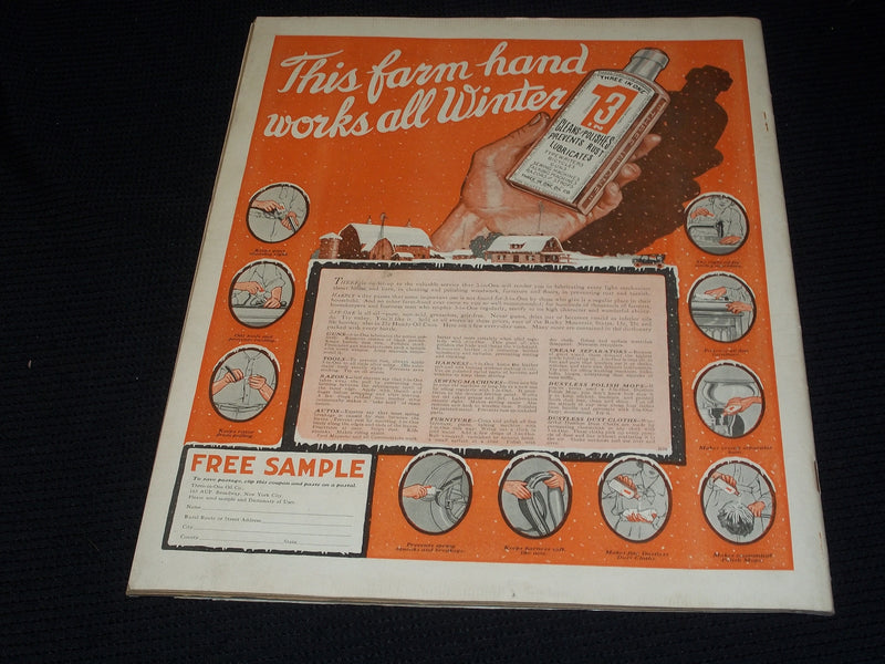1918 DECEMBER 14 THE COUNTRY GENTLEMAN MAGAZINE ILLUSTRATED COVER ART - E 2878