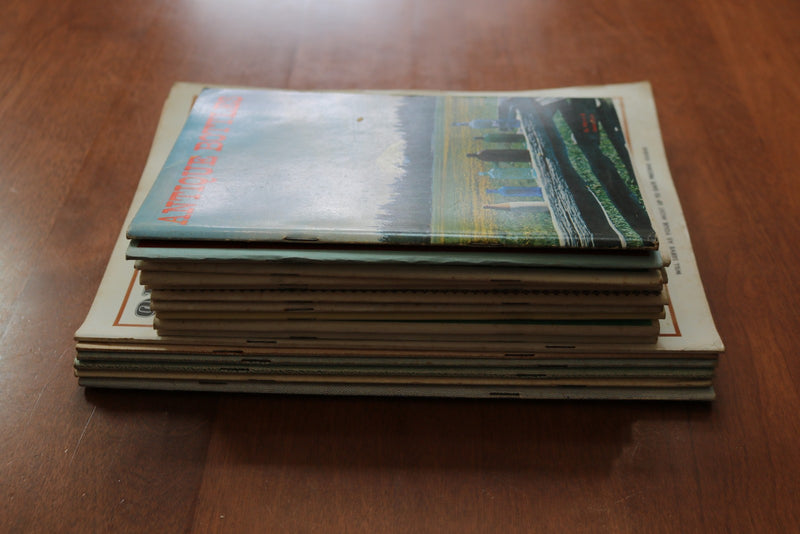 1968-1970 OLD BOTTLE MAGAZINE & ANTIQUE BOTTLES MAGAZINE - LOT OF 17 - O 3933