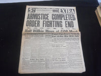 1940 JUNE 24 L. A. EVENING HERALD EXPRESS NEWSPAPER-ARMISTICE COMPLETED- NP 5740