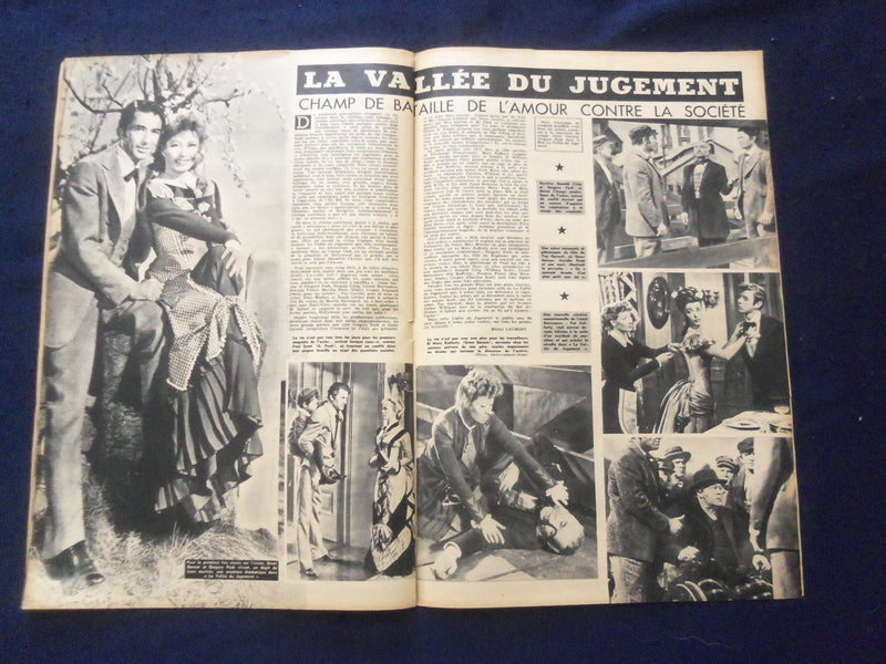 1948 JAN 20 CINEMONDE MAGAZINE - SIMONE RENANT COVER -BELGIUM EDITION - SP 4868H