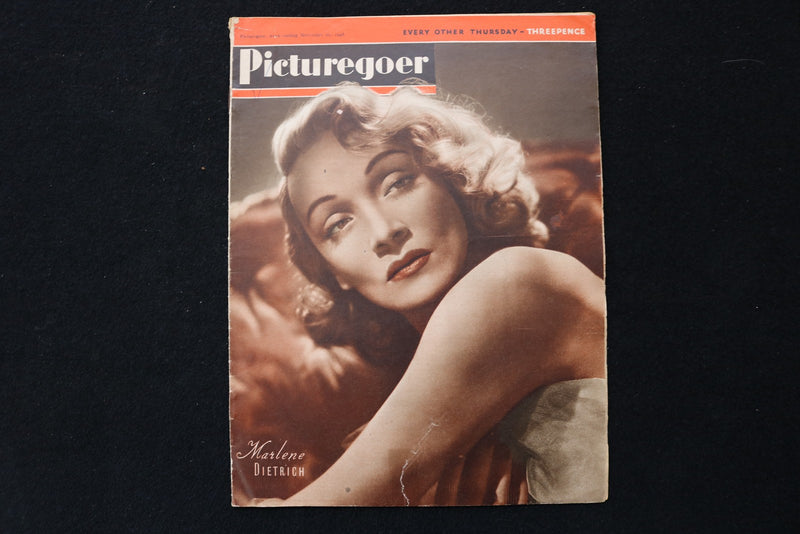 1948 NOVEMBER 20 PICTUREGOER MAGAZINE - MARLENE DIETRICH COVER - E 25960