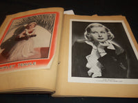 1930'S HOLLYWOOD STARS SCRAPBOOK - TEMPLE - HARLOW - 39A