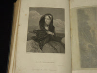 1841 MAY-1842 APRIL THE LADIES' COMPANION MAGAZINE BOUND VOLUME - KD 703Q