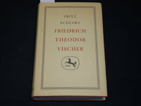 1959 FRIEDRICH THEODOR VISCHER HARDCOVER BOOK INSCRIBED BY FRITZ SCHLAWE - D 582