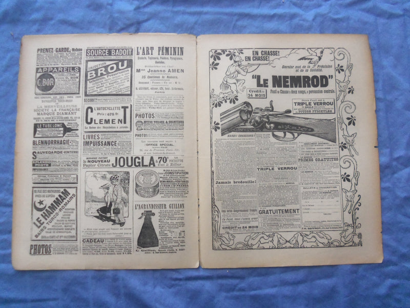 1903 OCT 24 LE SOURIRE MAGAZINE - ILLUSTRATED COMEDY - FRENCH TEXT - SP 4865Y