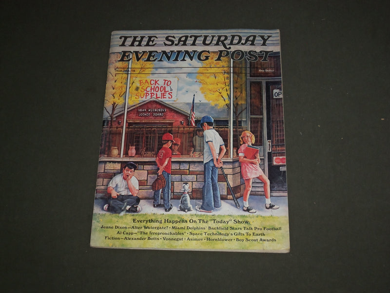 1973 SEP-OCT THE SATURDAY EVENING POST MAGAZINE - ILLUSTRATED COVER - B 4288