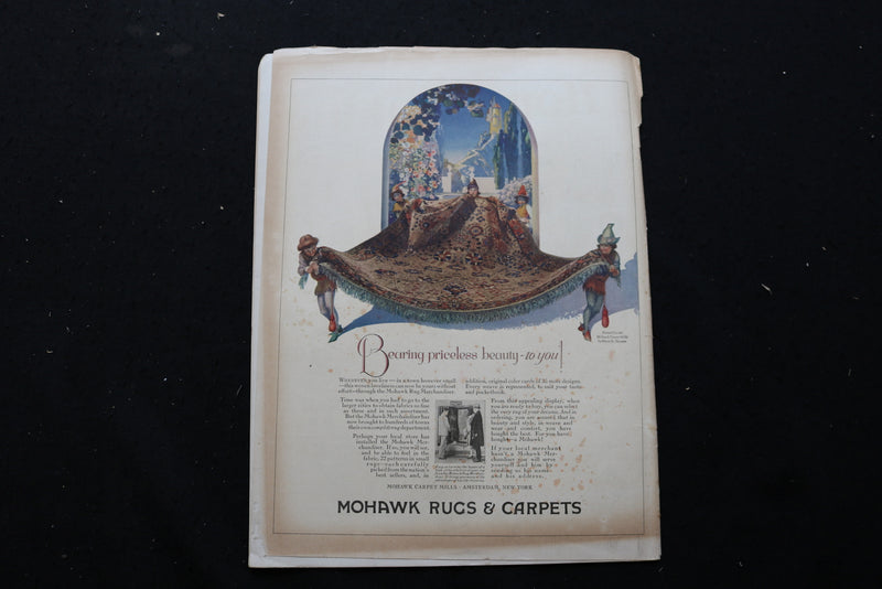 1928 DECEMBER WOMAN'S WORLD MAGAZINE - CHRISTMAS ISSUE COVER - E 10367