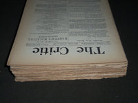 1888-1889 THE CRITIC MAGAZINE LOT OF 37 ISSUES - NICE STORIES - WR 559W
