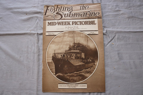 1919 MAR 6 MID-WEEK PICTORIAL MAGAZINE SECTION - FIGHTING THE SUBMARINE- NP 9253