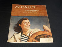 1940 SEPTEMBER MCCALL'S MAGAZINE NICE COVER & FULL PAGE ADS - E 1310