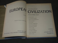 1966 THE DAWN OF EUROPEAN CIVILIZATION BOOK - GREAT PRINTS - I 473