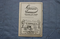 1905 DEC 25 TREMONT THEATRE PROGRAM - THE GALLOPER - RAYMOND HITCHCOCK - K 2611