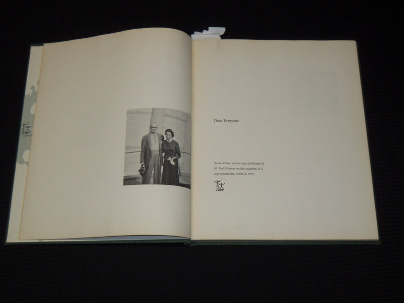 1959 DEAR EVERYONE HARDCOVER SIGNED BOOK BY H. EARL HOOVER - KD 4583J