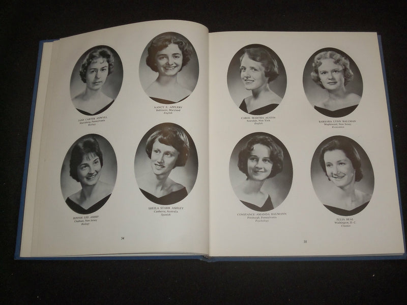 1964 CONOCOCHEAGUE WILSON COLLEGE YEARBOOK - CHAMBERSBURG, PENNSYLVANIA- YB 1963