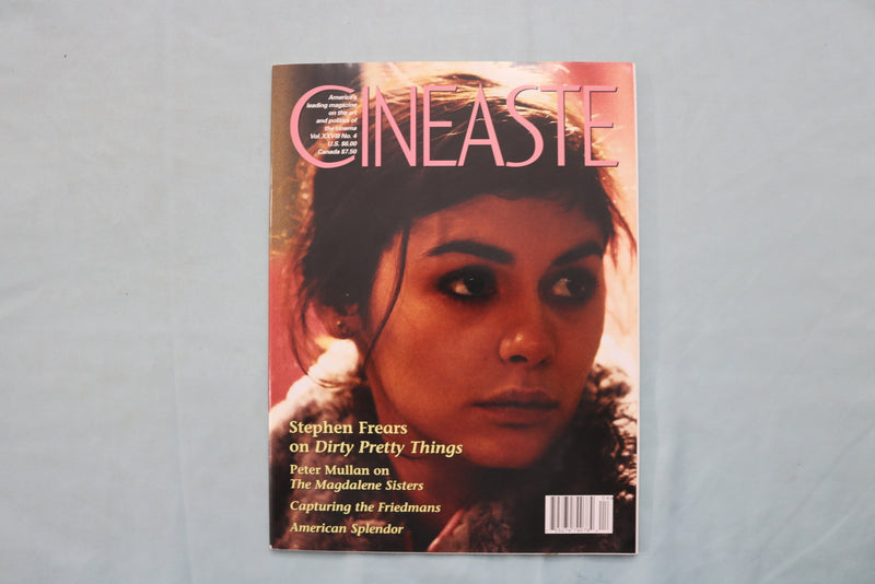 2003 SEPTEMBER CINEASTE MAGAZINE - AUDREY TAUTOU COVER - FRENCH - E 19733