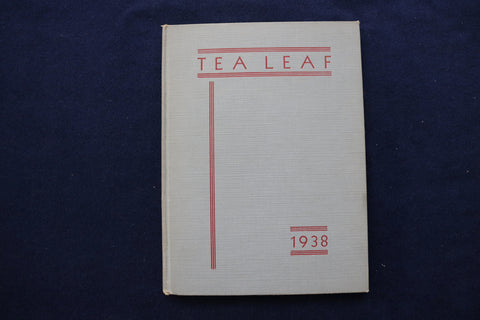 1938 TEA LEAF EAST RUTHERFORD HIGH SCHOOL YEARBOOK- EAST RUTHERFORD, NJ- YB 3454